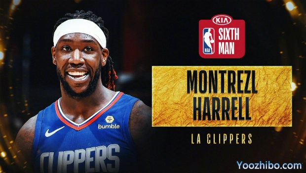 NBA最佳第六人<a href=/lanqiuall/clippers/ target=_blank class=infotextkey>快船</a>前锋哈雷尔当选