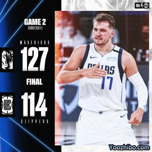 <a href=/lanqiuall/mavericks/ target=_blank class=infotextkey>独行侠</a>击沉<a href=/lanqiuall/clippers/ target=_blank class=infotextkey>快船</a>大比分扳1-1平!