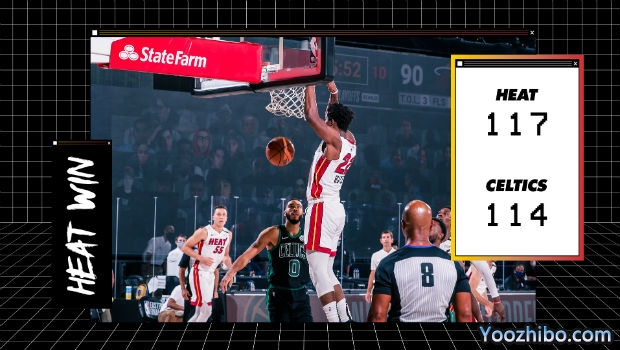 <a href=/lanqiuall/heat/ target=_blank class=infotextkey>热火</a>加时胜绿军大比分1-0领先!