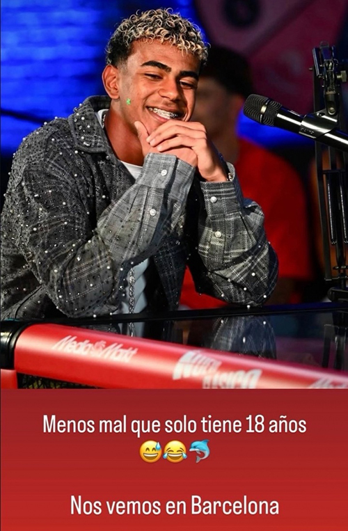 亚马尔父亲发声：还好他才18岁，<a href=/zuqiuall/barcelona/ target=_blank class=infotextkey>巴萨</a>再见！