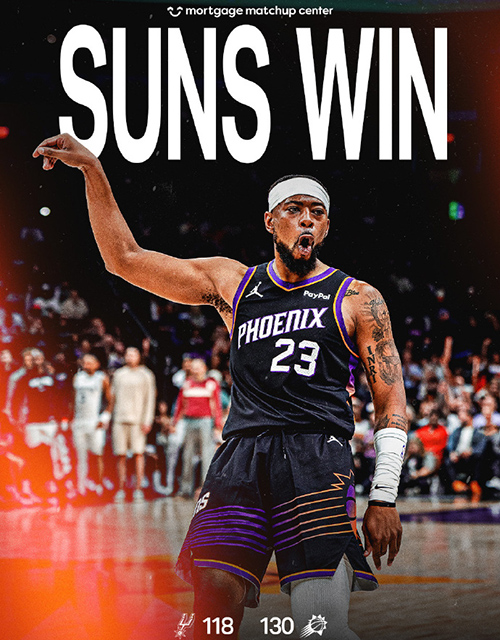 11月03日 NBA常规赛 马刺vs太阳 全场录像及集锦