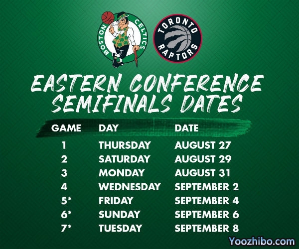 <a href=/lanqiuall/celtics/ target=_blank class=infotextkey>凯尔特人</a>vs<a href=/lanqiuall/raptors/ target=_blank class=infotextkey>猛龙</a>次轮对阵表出炉